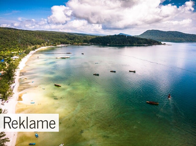 flot udsigt over havet